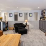 Basement construction and remodeling by Hager Custom Homes at Victoria MN